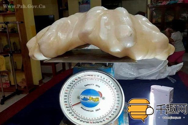 这个巨大的珍珠可能是世界上迄今为止发现的最大的