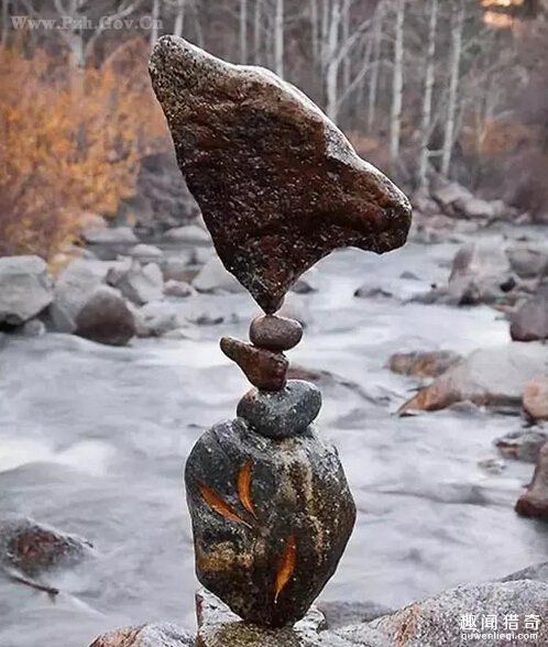 真的没有ps这些石头都是用手垒起来的