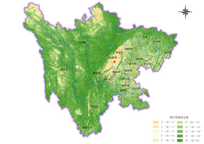 四川第一次全国地理国情普查公报发布首张地理国情图出炉