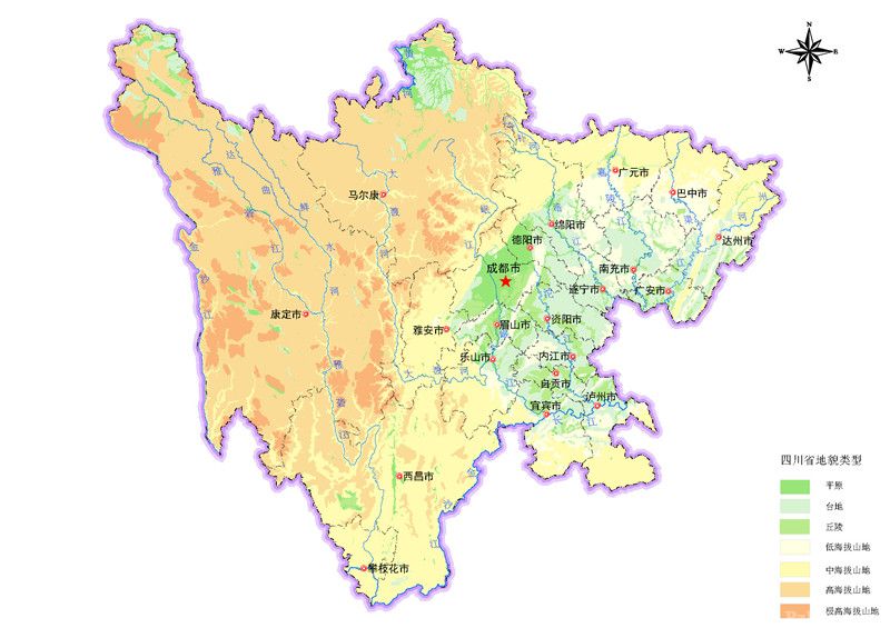 四川第一次全国地理国情普查公报发布首张地理国情图出炉